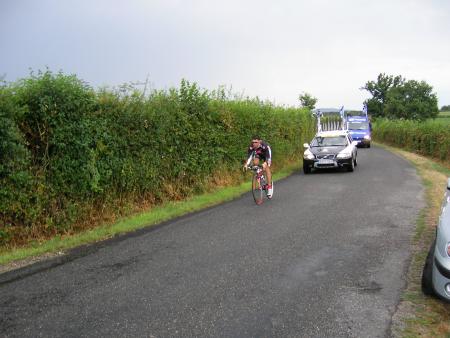 oscar perreiro sio vainqueur du tdf 2006 a l'entrainement
