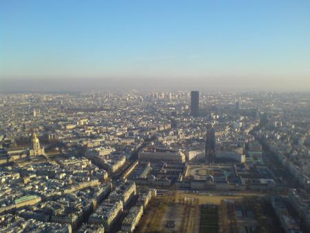 invalides, tour montparnasse, champ de mars
